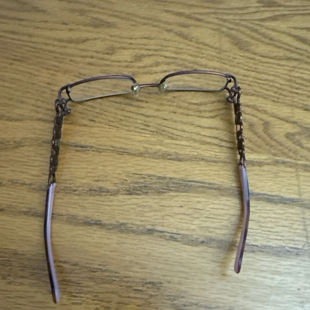 LAURA ASHLEY Girls Sweetheart Glasses Pink Brown 47-15-120 Frames Only